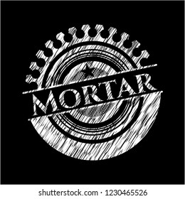 Mortar chalk emblem
