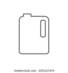 mortar container icon. Element of cyber security for mobile concept and web apps icon. Thin line icon for website design and development, app development