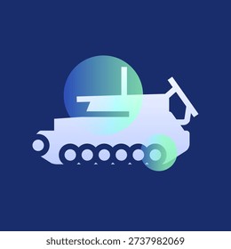 mortar glassmorphism illustration. Transparency blur elements. Ui layered design. Vector isolated element. 