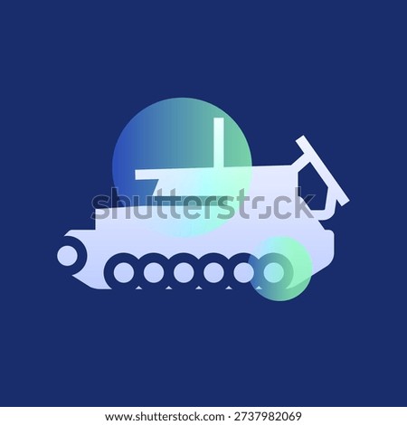 mortar glassmorphism illustration. Transparency blur elements. Ui layered design. Vector isolated element. 