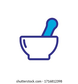 mortar icon color style design