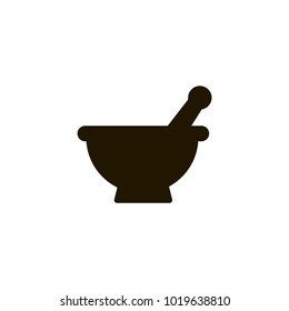 mortar icon. sign design
