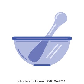 mortar laboratory icon isolated design
