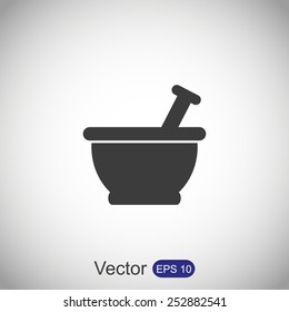 Mortar and pestle icon