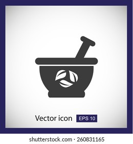 Mortar and pestle icon