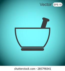 Mortar and pestle icon