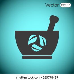 Mortar and pestle icon