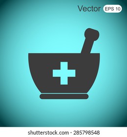 Mortar and pestle icon