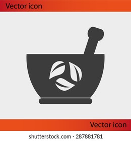 Mortar and pestle icon