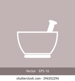 Mortar and pestle icon