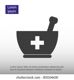 Mortar and pestle icon