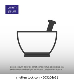Mortar and pestle icon
