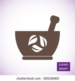 Mortar and pestle icon