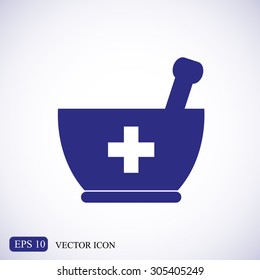 Mortar and pestle icon