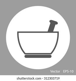 Mortar and pestle icon