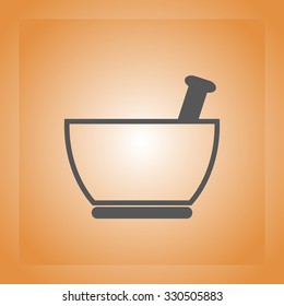 Mortar and pestle icon