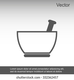Mortar and pestle icon