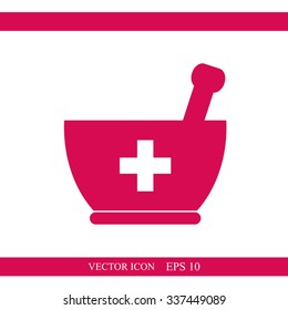 Mortar and pestle icon