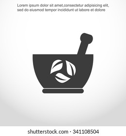 Mortar and pestle icon