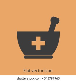 Mortar and pestle icon