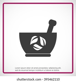Mortar and pestle icon