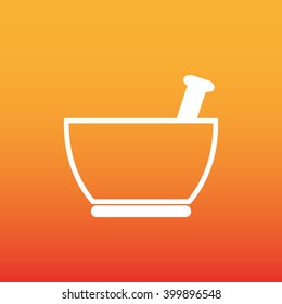 Mortar and pestle icon
