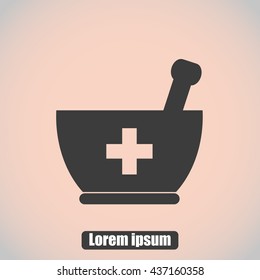 Mortar and pestle icon