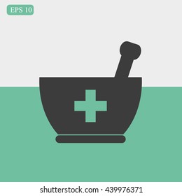 Mortar and pestle icon