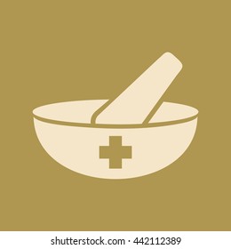 Mortar & Pestle Icon.