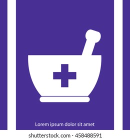 Mortar and pestle icon