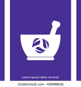Mortar and pestle icon
