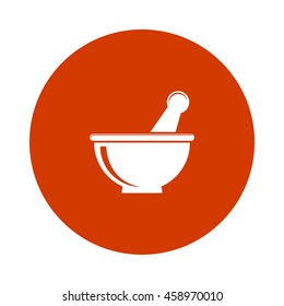 Mortar And Pestle Icon.