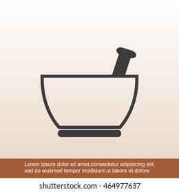 Mortar and pestle icon