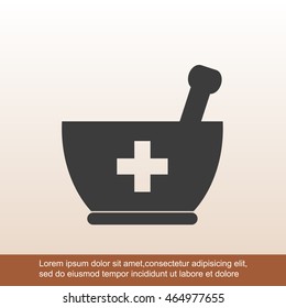 Mortar and pestle icon