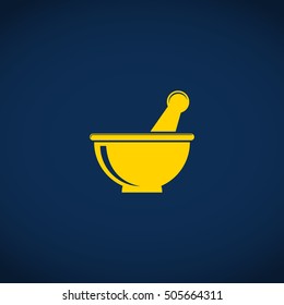Mortar and Pestle icon.