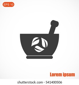 Mortar and pestle icon