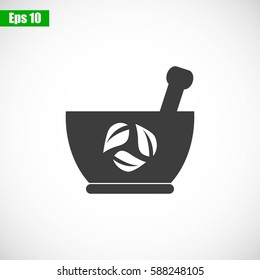 Mortar and pestle icon
