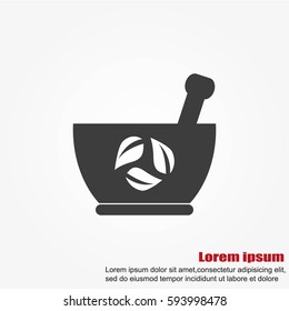 Mortar and pestle icon