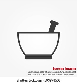 Mortar and pestle icon
