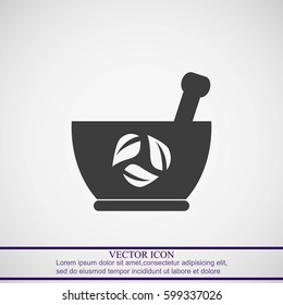 Mortar and pestle icon
