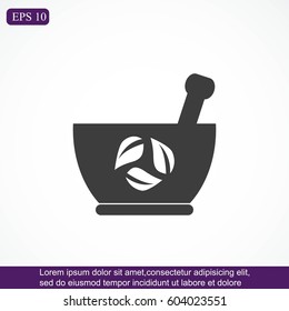 Mortar and pestle icon