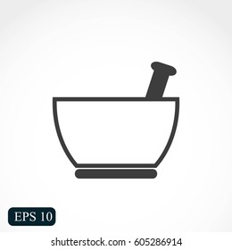 Mortar and pestle icon