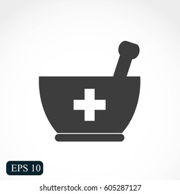 Mortar and pestle icon