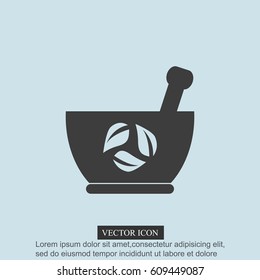 Mortar and pestle icon