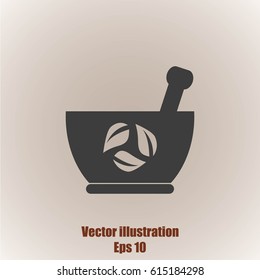 Mortar and pestle icon