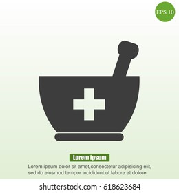 Mortar and pestle icon