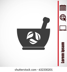 Mortar and pestle icon
