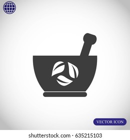 Mortar and pestle icon