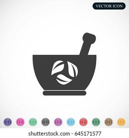 Mortar and pestle icon