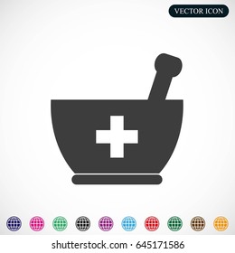 Mortar and pestle icon